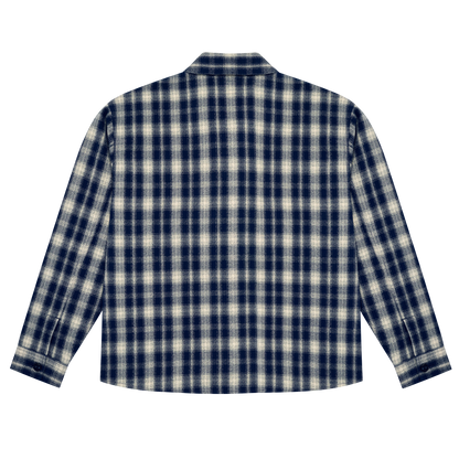 Idle Zip Shirt - Navy/Cream