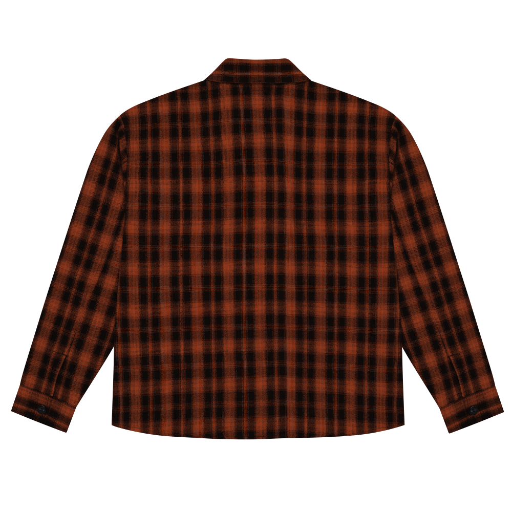 Idle Zip Shirt - Orange/Black