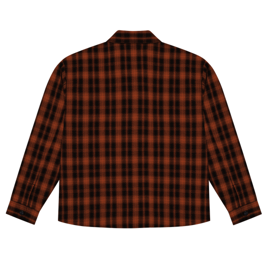 Idle Zip Shirt - Orange/Black