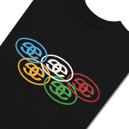 Olympics Logo Tee - Black