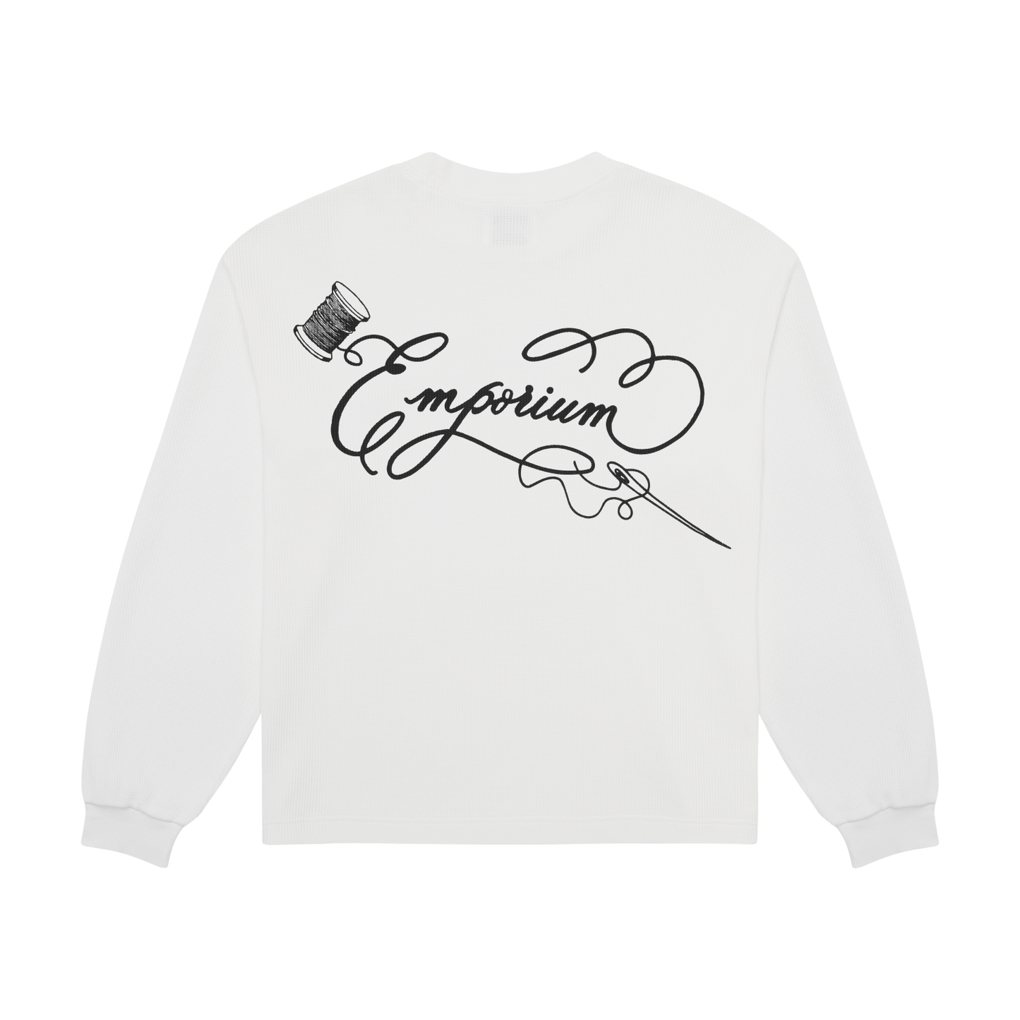 Script Logo Waffle - White