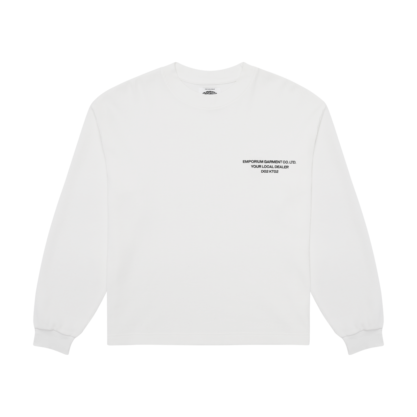 Script Logo Waffle - White