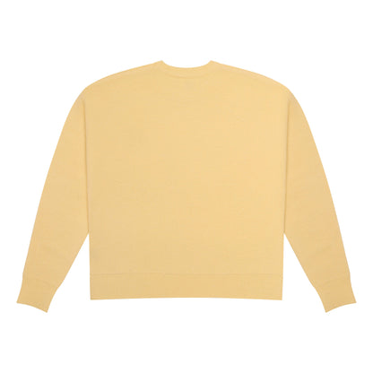 Script Mohair Knit - Butter Yellow