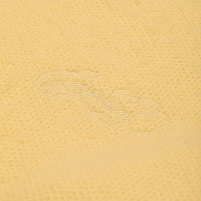 Script Mohair Knit - Butter Yellow