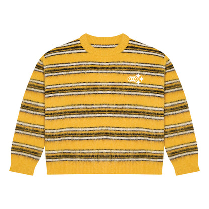 Stripe Mohair Knit x Steelers - Yellow