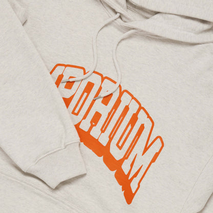 Reversible Arc Logo Hoodie - Snow Marl
