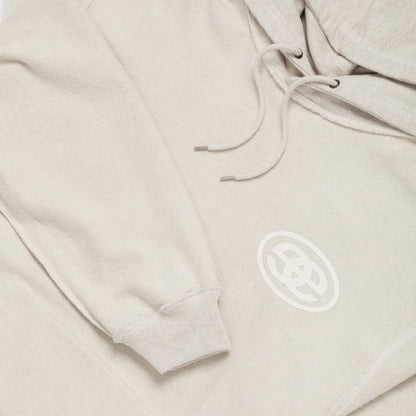 Reversible Arc Logo Hoodie - Snow Marl
