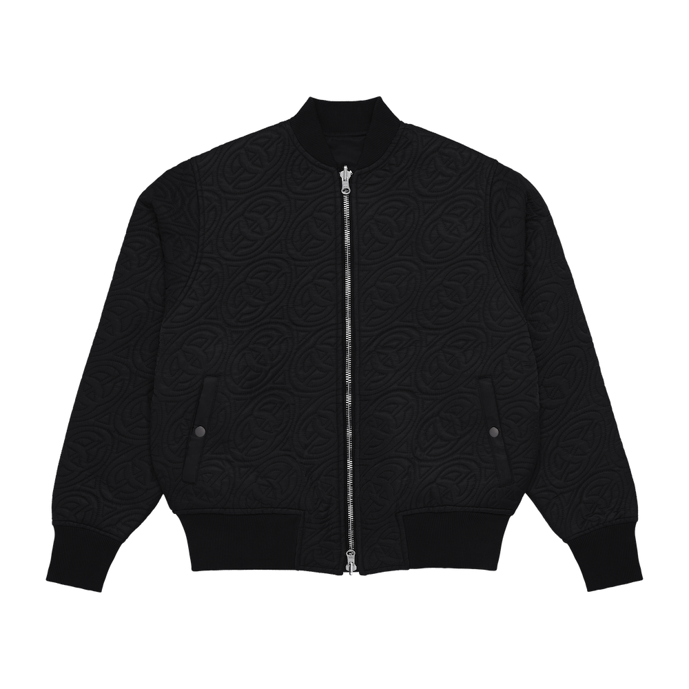 Reversible Bomber Jacket - Black