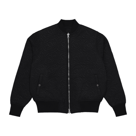 Reversible Bomber Jacket - Black