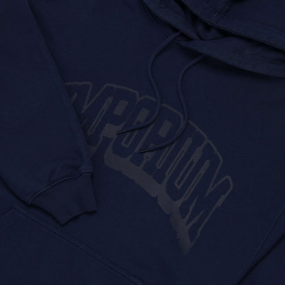 Reversible Arc Logo Hoodie - Faded Navy