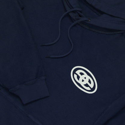 Reversible Arc Logo Hoodie - Faded Navy