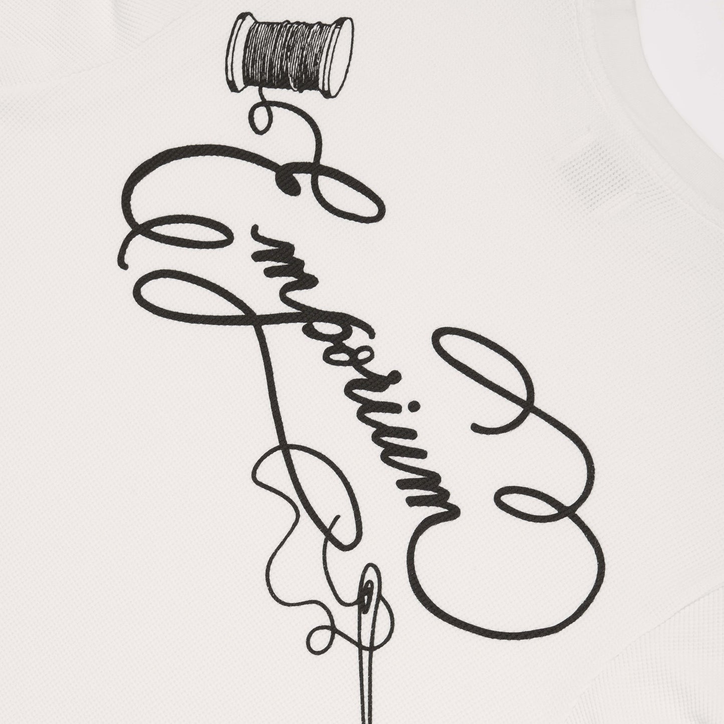 Script Logo Waffle - White