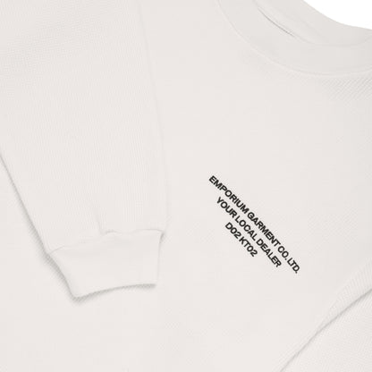 Script Logo Waffle - White