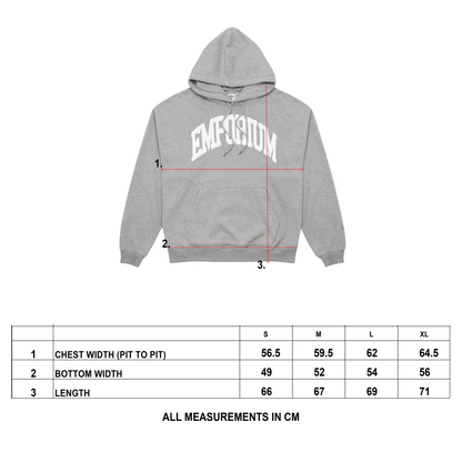 Reversible Logo Hood - Faded Red
