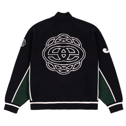 Jameson + Emporium Zip Knit - Black