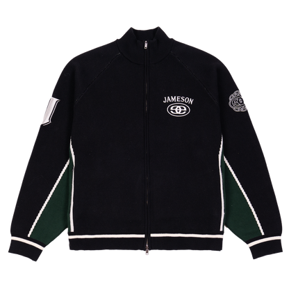 Jameson + Emporium Zip Knit - Black
