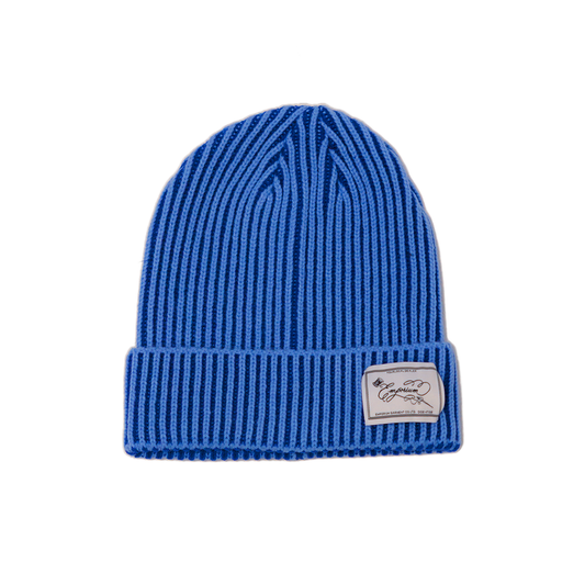 Fisherman Beanie - Blue/Blue