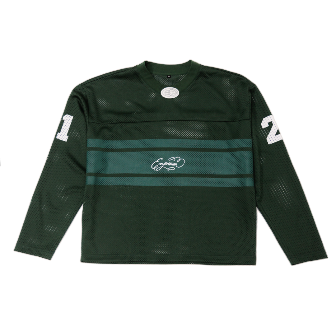 Mesh Jersey Longsleeve
 - Green