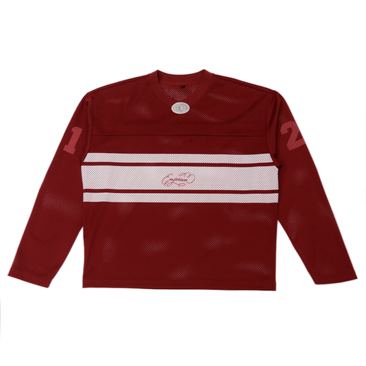 Mesh Jersey Longsleeve - Red
