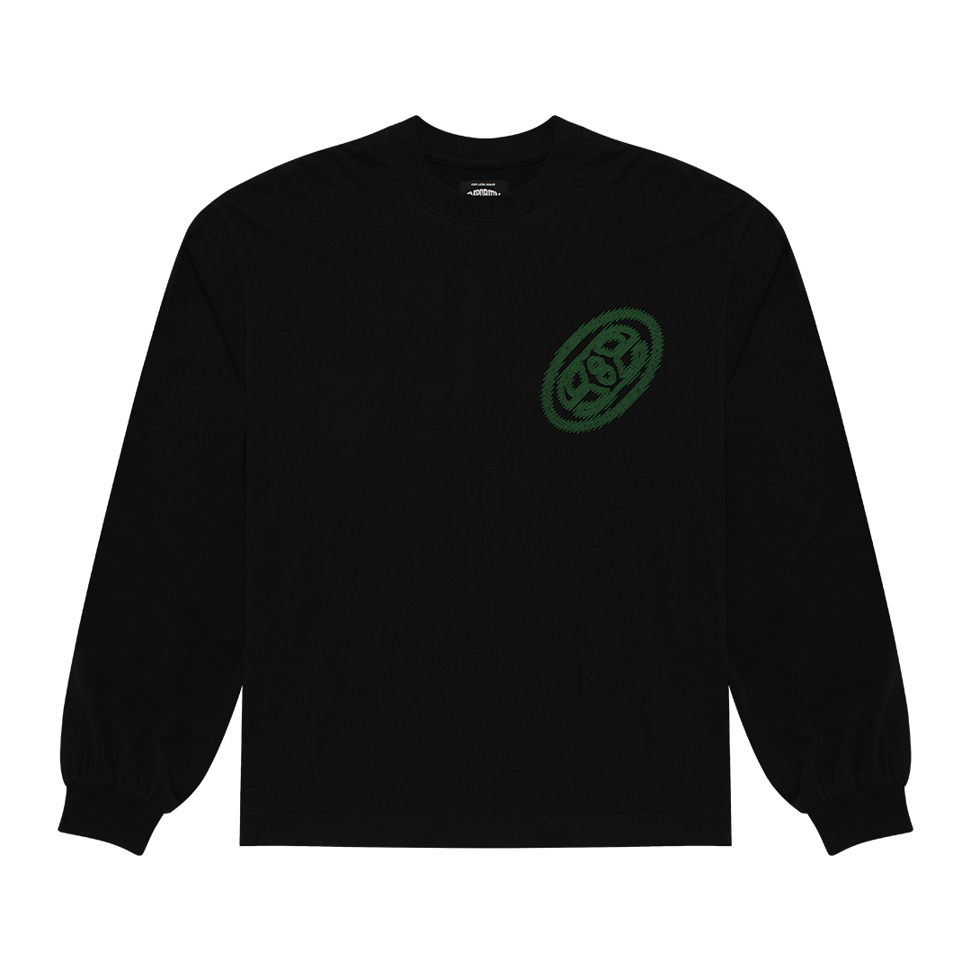 Mirage Logo Longsleeve - Black