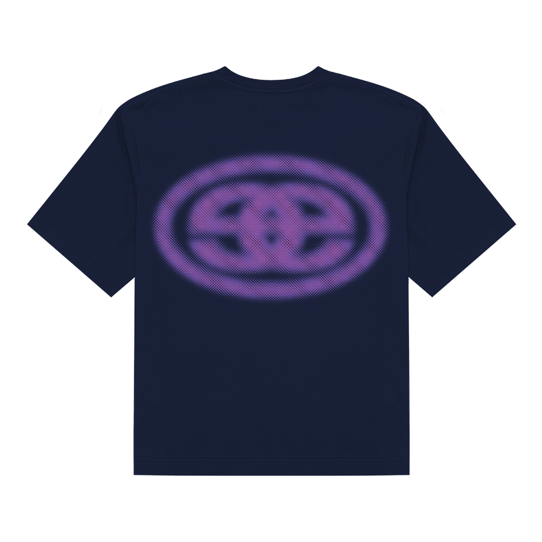 Diffuse Logo Tee - Navy