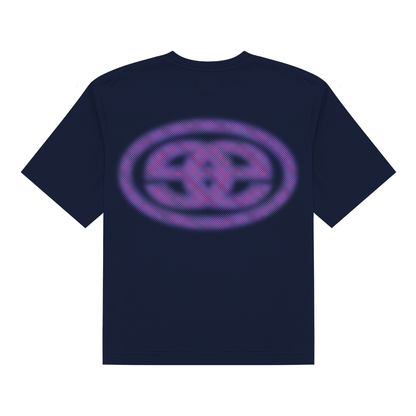 Diffuse Logo Tee - Navy