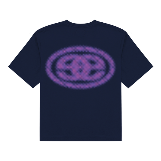 Diffuse Logo Tee - Navy