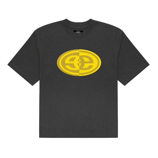 Pill Logo Tee - Faded Black