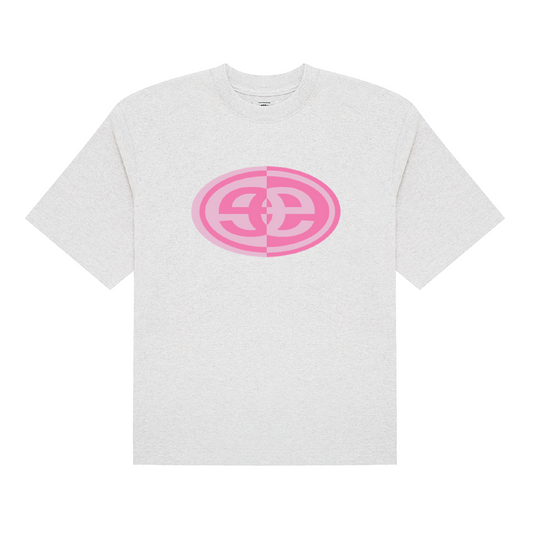 Pill Logo Tee - Snow Marl