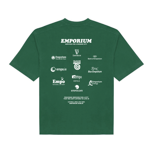 Services Logo Tee - Evergreen