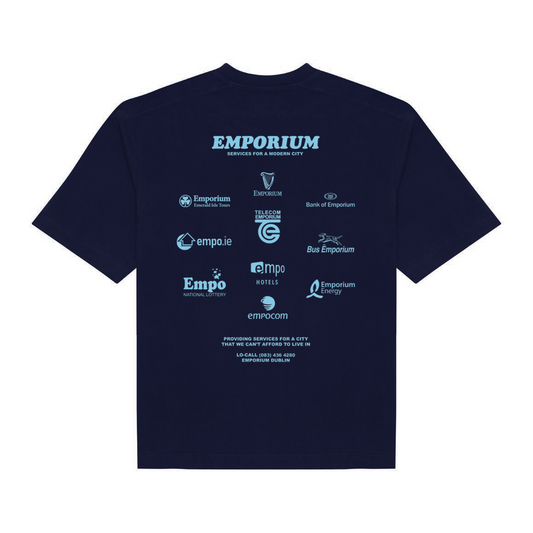 Services Logo Tee - Navy