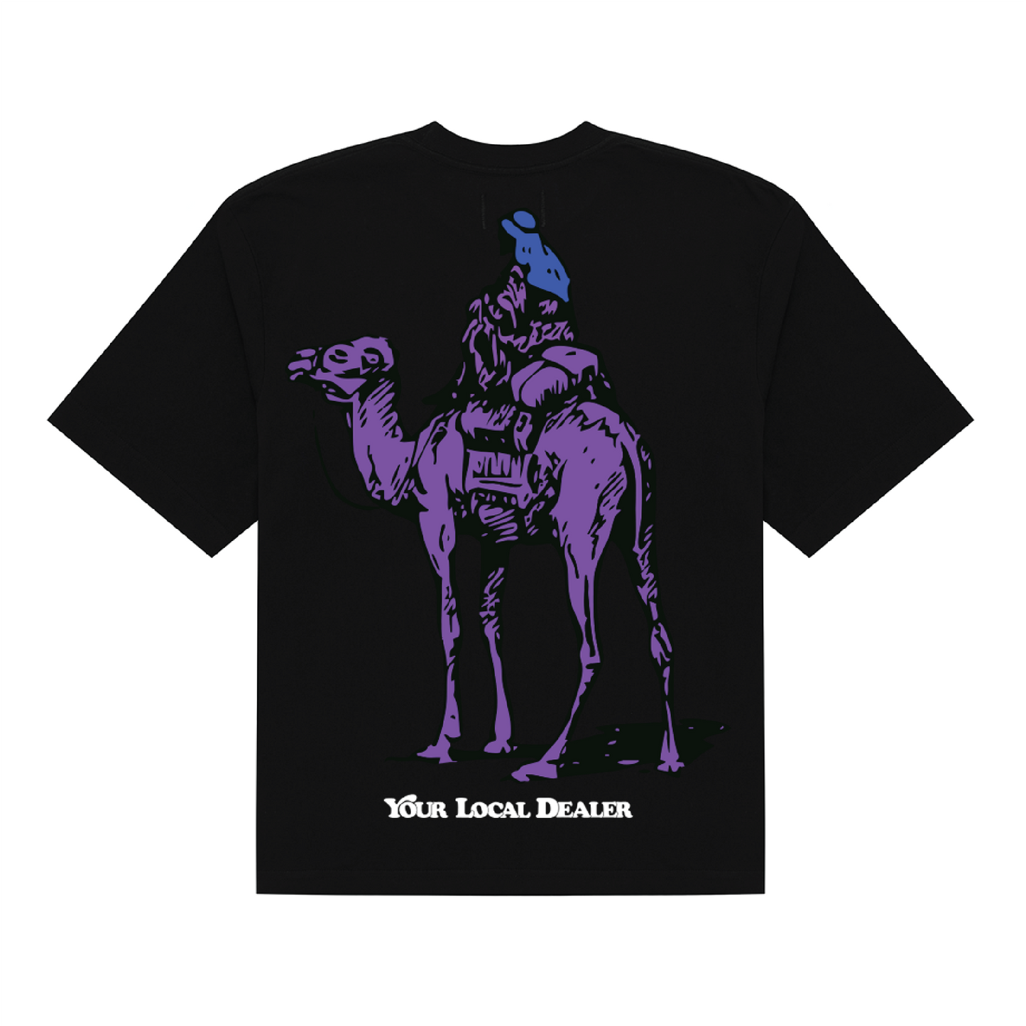 Silk Logo Tee - Black