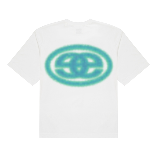 Diffuse Logo Tee - White