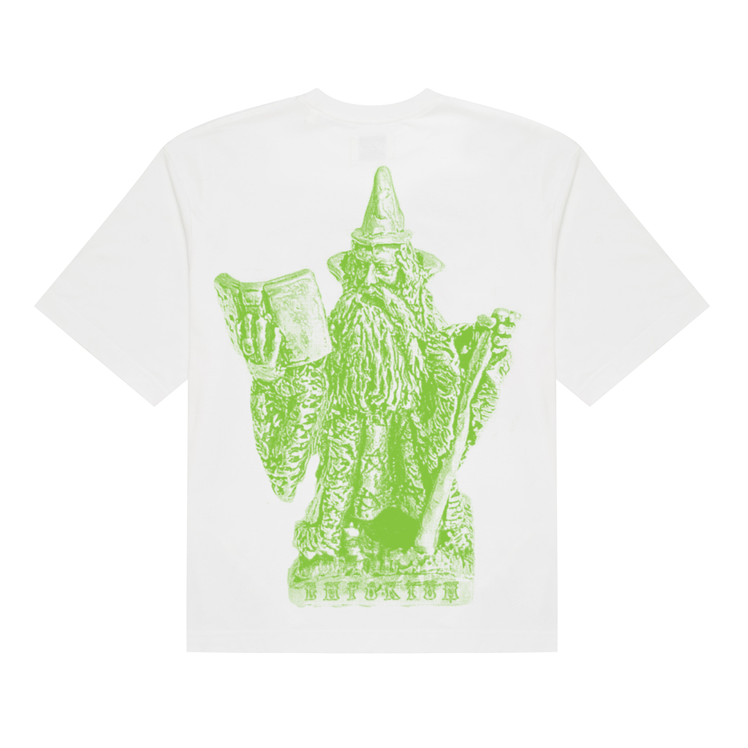 Wizard Logo Tee - White