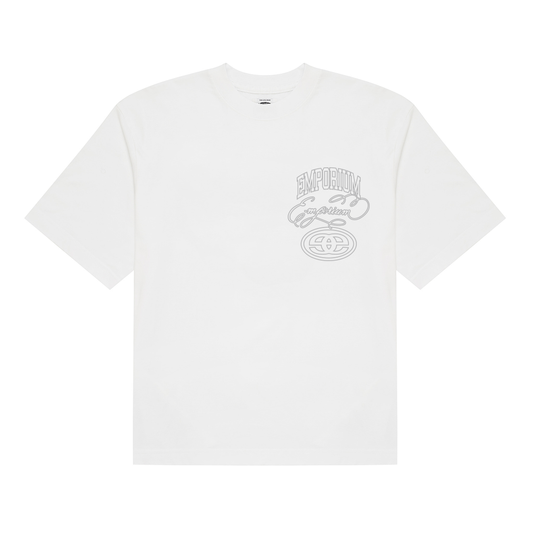 'One Lap' Anniversary Tee - White