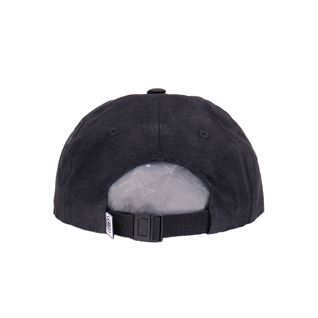 Arc Logo Cap Waxed - Black