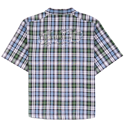 Script Logo Shortsleeve - Blue/Green