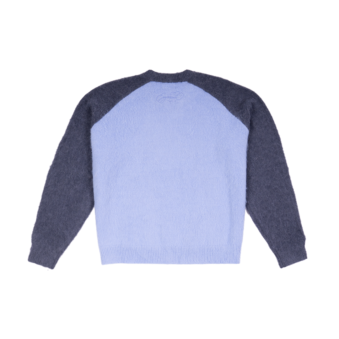 Arc Logo Mohair - Blue/Navy