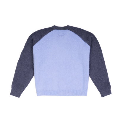 Arc Logo Mohair - Blue/Navy