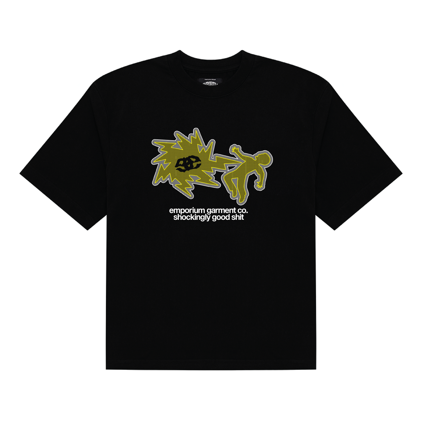 Shock Logo Tee - Black