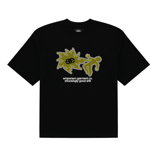 Shock Logo Tee - Black