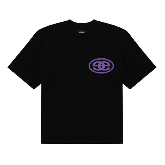 Silk Logo Tee - Black