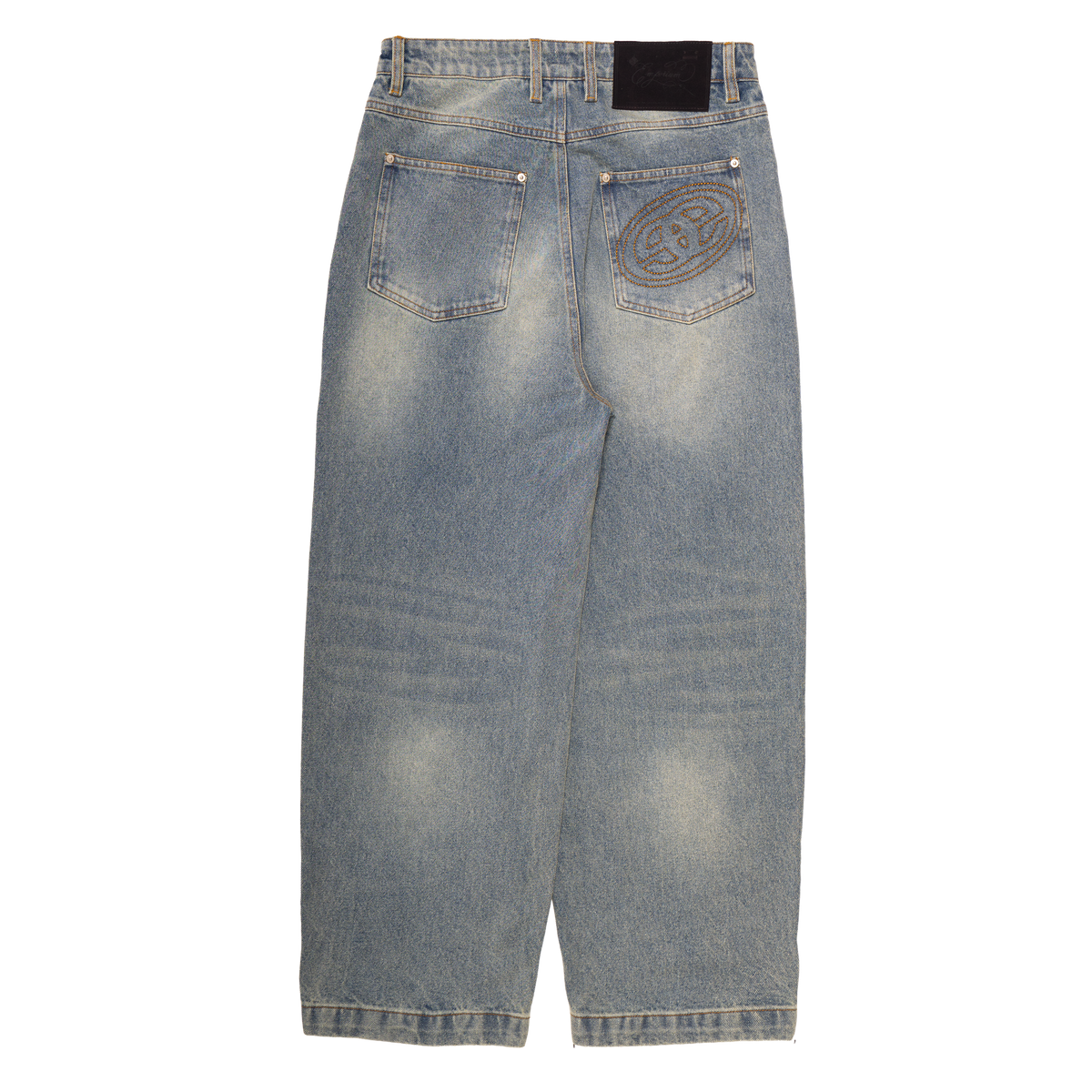 Stitch Logo Denim - Dirty Blue